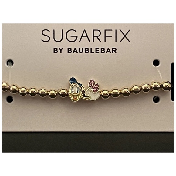 Disney Sugarfix By Baublebar Donald & Daisy Duck Stretch Bracelet - Picture 5 of 6